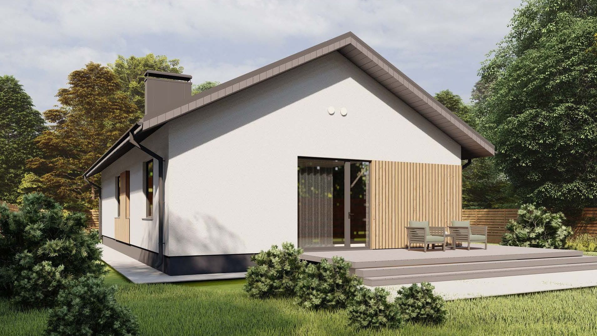 Визуализация. Проект Микея. Газобетон